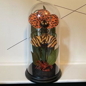 Hyde & Eek Target cloche spooky creepy Halloween plants scorpion animal print